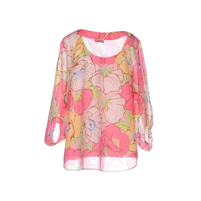 Pre-owned Moschino Cheap And Chic Silk Blouse In Pink