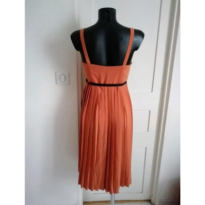 Pre-owned Guess Mid-length Dress In Orange