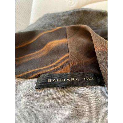 Pre-owned Barbara Bui Mini Dress In Brown