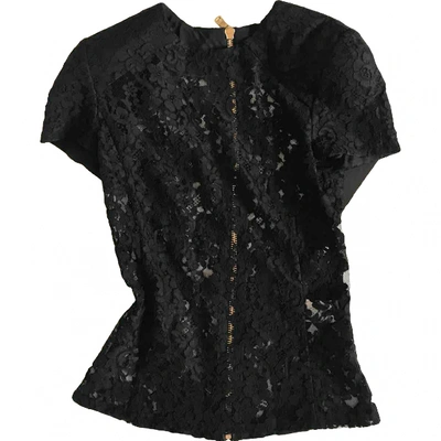 Pre-owned Balmain Black Synthetic Top