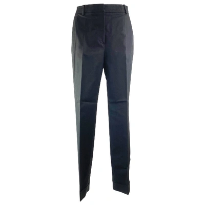 Pre-owned Dior Straight Pants In Black