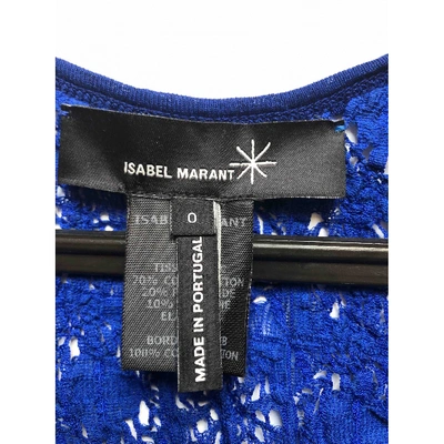 Pre-owned Isabel Marant Vest In Blue