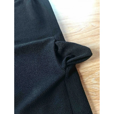 Pre-owned Just Cavalli Mini Dress In Black