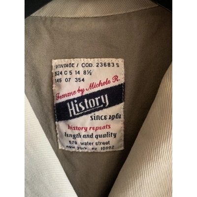 Pre-owned History Repeats Khaki Cotton Jacket