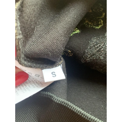 Pre-owned Pinko Khaki Cotton Knitwear