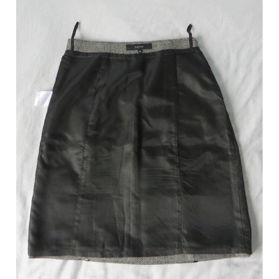 Pre-owned Gucci Wool Mid-length Skirt In Grey