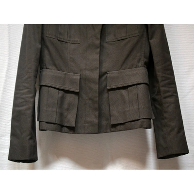 Pre-owned Gucci Jacket In Khaki