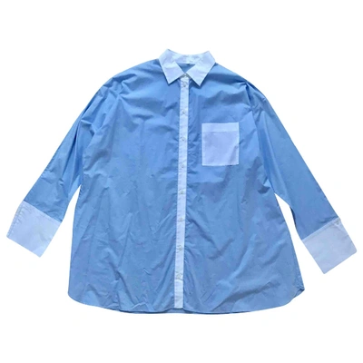 Pre-owned Lala Berlin Shirt In Blue