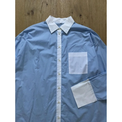 Pre-owned Lala Berlin Shirt In Blue