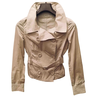 Pre-owned Pinko Beige Trench Coat
