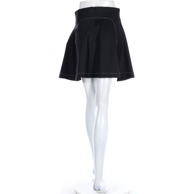 Pre-owned Anna Sui Mini Skirt In Black