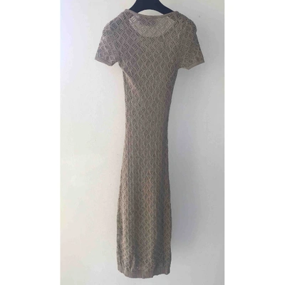 Pre-owned Antipodium Beige Dress