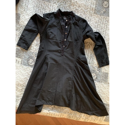 Pre-owned Peuterey Mid-length Dress In Black