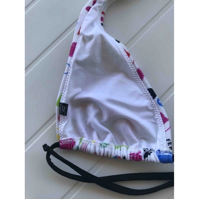 Pre-owned Fendi Two-piece Swimsuit In Multicolour