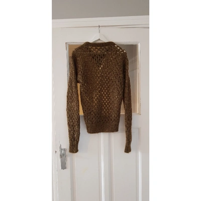 Pre-owned Isabel Marant Wool Jumper In Khaki