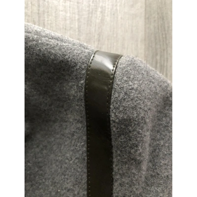 Pre-owned M Missoni Wool Coat In Grey