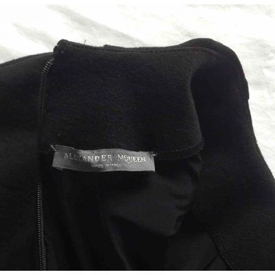 Pre-owned Alexander Mcqueen Black Wool  Top