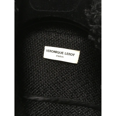 Pre-owned Veronique Leroy Short Vest In Black