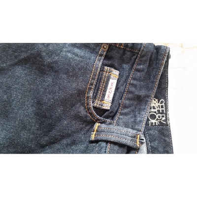 Pre-owned See By Chloé Trousers In Blue