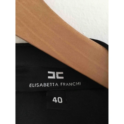 Pre-owned Elisabetta Franchi Jumpsuit In Black