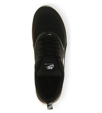 Shop Nike Air Max Thea Trainers In Black Grey White