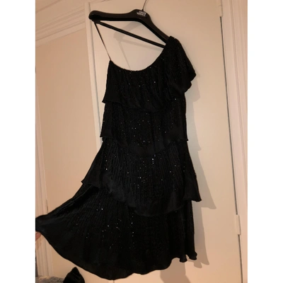 Pre-owned Lanvin Mid-length Dress In Black