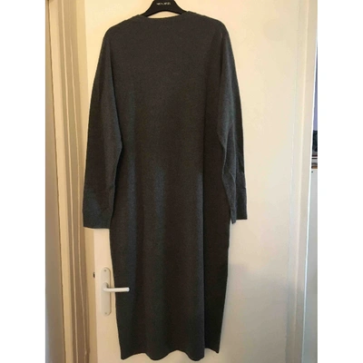 Pre-owned Polo Ralph Lauren Grey Wool Dresses