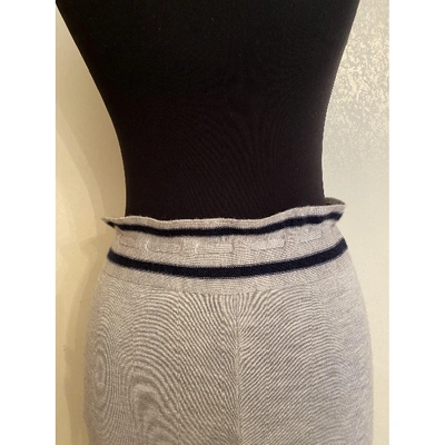 Pre-owned Cruciani Grey Cashmere Knitwear