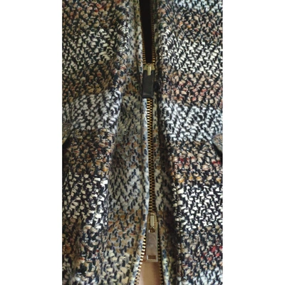 Pre-owned Aquascutum Tweed Coat