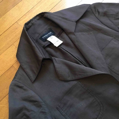 Pre-owned Patrizia Pepe Linen Short Vest In Brown