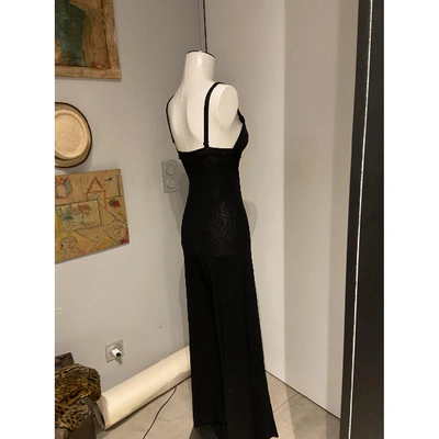 Pre-owned Jean Paul Gaultier Black Jumpsuit