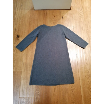Pre-owned Roberto Collina Wool Dress In Grey