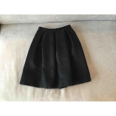 Pre-owned Piccione•piccione Mid-length Skirt In Black