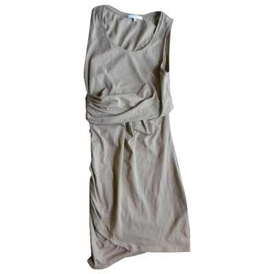 Pre-owned Carven Mid-length Dress In Beige