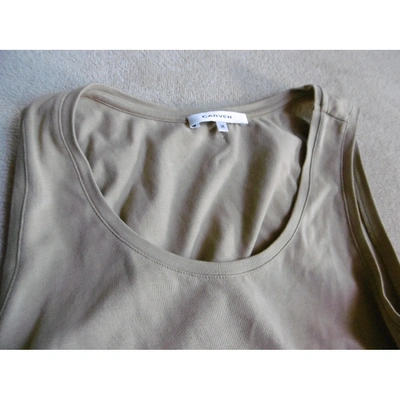 Pre-owned Carven Mid-length Dress In Beige