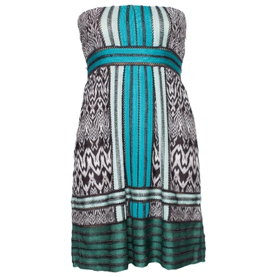 Pre-owned Missoni Mid-length Dress In Blue