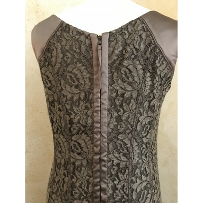 Pre-owned Marc Cain Mid-length Dress In Brown