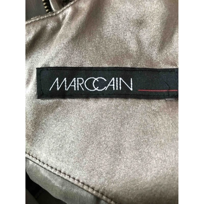 Pre-owned Marc Cain Mid-length Dress In Brown