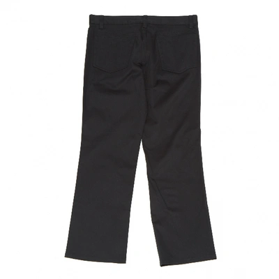 Pre-owned Ralph Lauren Straight Jeans In Black