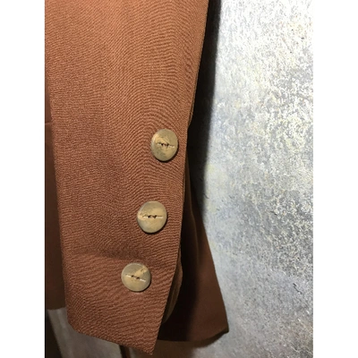 Pre-owned Givenchy Wool Jacket In Brown