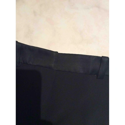 Pre-owned Claudie Pierlot Large Trousers In Black