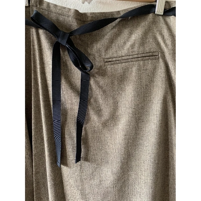 Pre-owned Baum Und Pferdgarten Mid-length Skirt In Brown