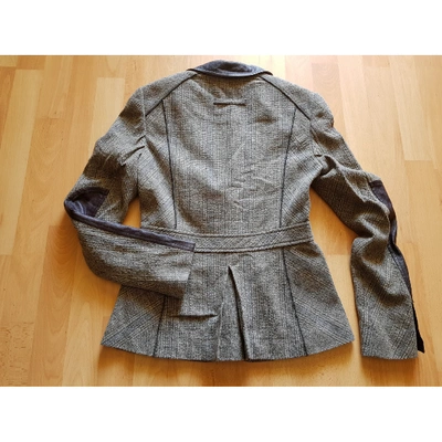 Pre-owned Luisa Cerano Grey Wool Jacket