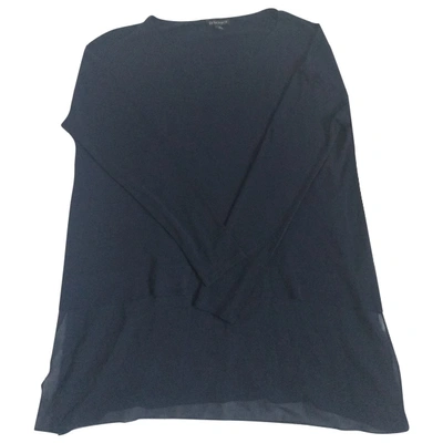EILEEN FISHER Pre-owned Navy Silk  Top