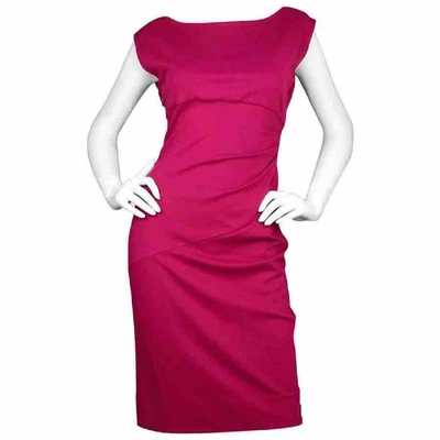 Pre-owned Diane Von Furstenberg Mid-length Dress In Red