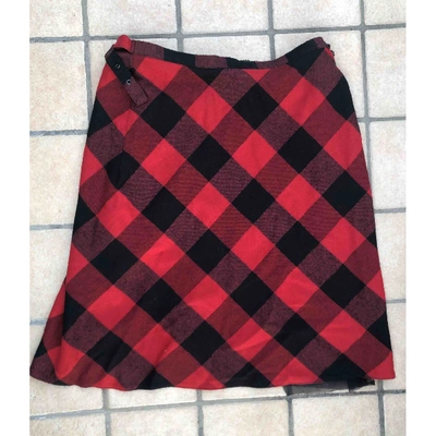 Pre-owned Fiorucci Skirt In Red