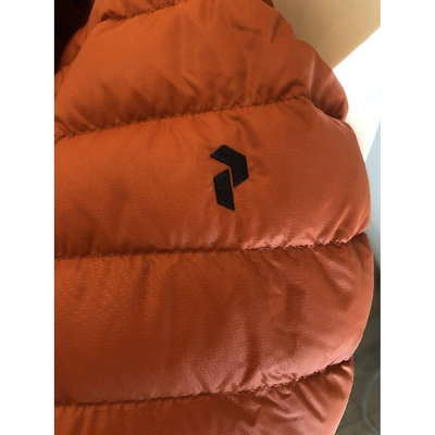Pre-owned Peak Performance Orange Coat