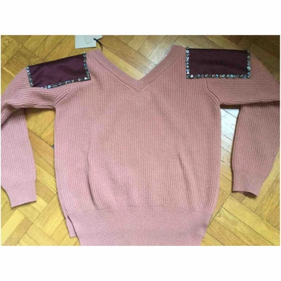 Pre-owned N°21 Wool Knitwear In Pink