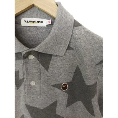 Pre-owned A Bathing Ape Grey Cotton  Top