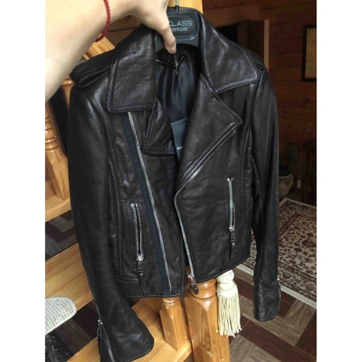 Pre-owned Balenciaga Black Leather Leather Jackets